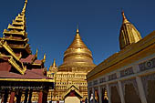 Bagan Myanmar. Shwezigon pagoda.  